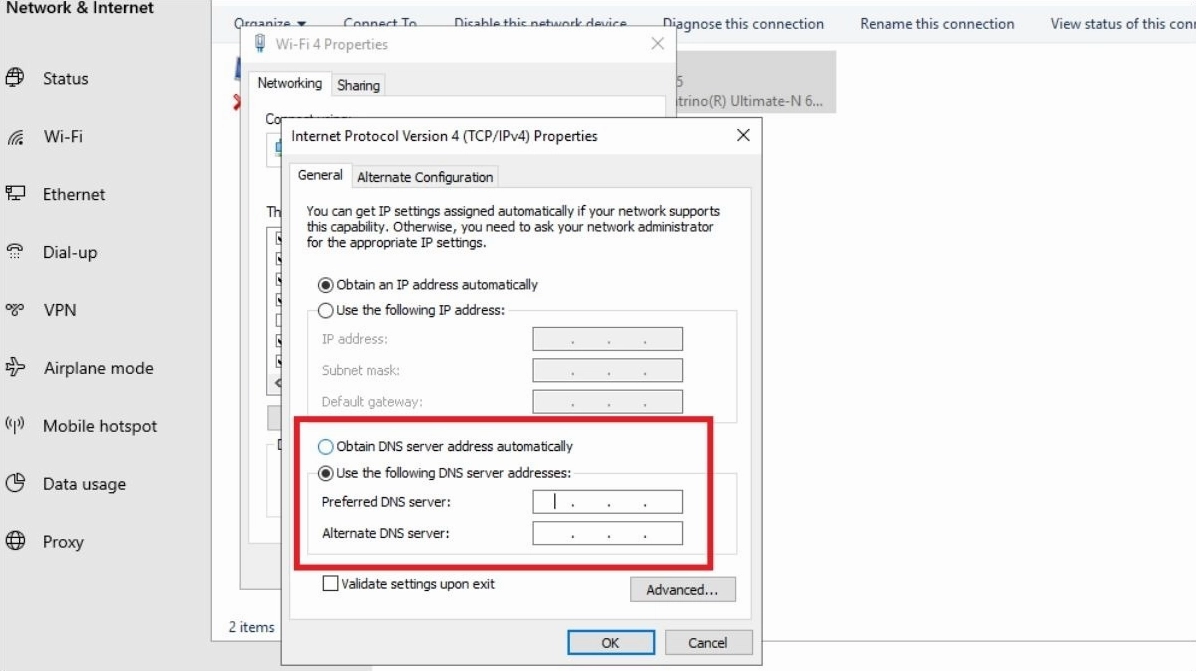 Hướng dẫn chi tiết cách làm wifi mạnh hơn cho laptop hiệu quả nhất năm 2026 15 Bạn nên nhập những giá trị cần thiết
