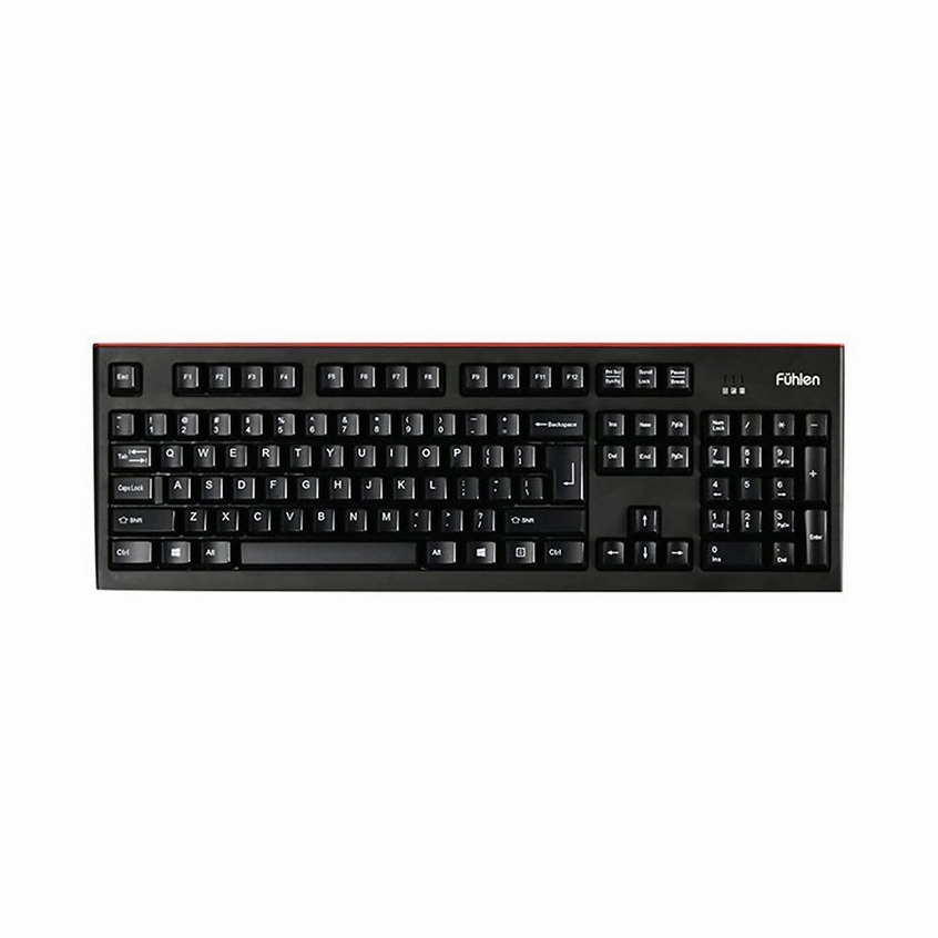 Bàn phím Fuhlen L500S thiết kế full size hỗ trợ tối đa cho việc đánh máy văn phòng