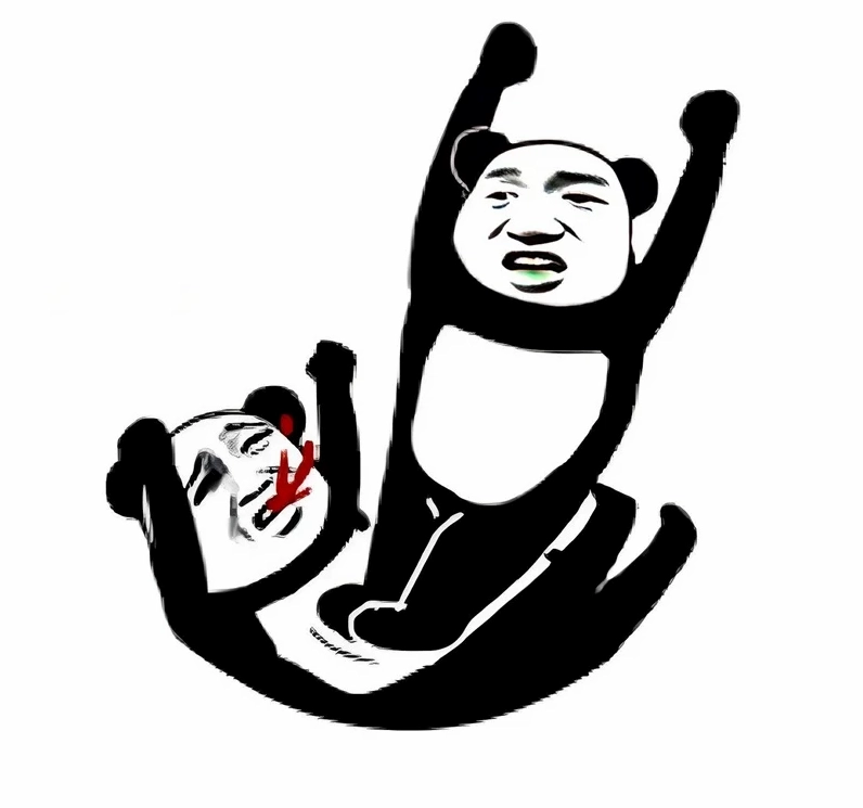 Biểu cảm gấu trúc bựa vui sướng tột độ khi nhận được tin báo lương về