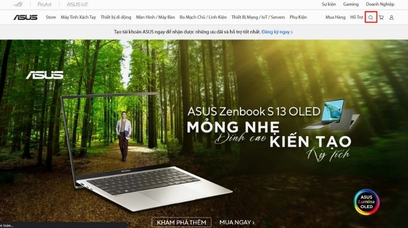 Hướng dẫn chi tiết cách bật đèn bàn phím laptop Asus nhanh chóng và đơn giản 32 Biểu tượng tìm kiếm