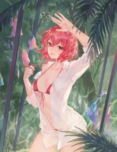bo suu tap hinh anh gai xinh anime mac bikini sexy cuon hut 974
