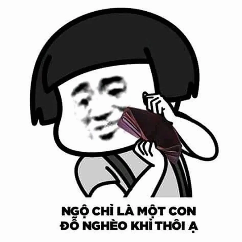 Bức ảnh chế bế tắc vì không biết làm sao để thoát khỏi kiếp nghèo