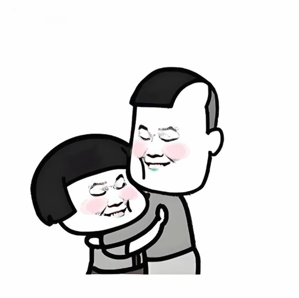 Bức ảnh meme gấu trúc ôm nhau tròn xoe và đáng yêu