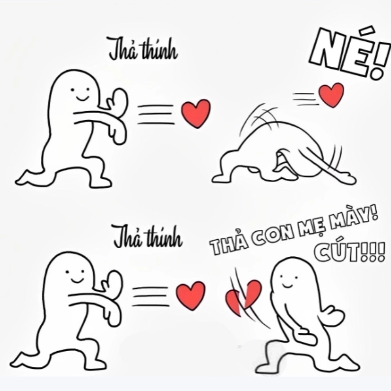 Bức ảnh meme thả thính cực kỳ hài hước đừng bỏ qua sự vui nhộn này
