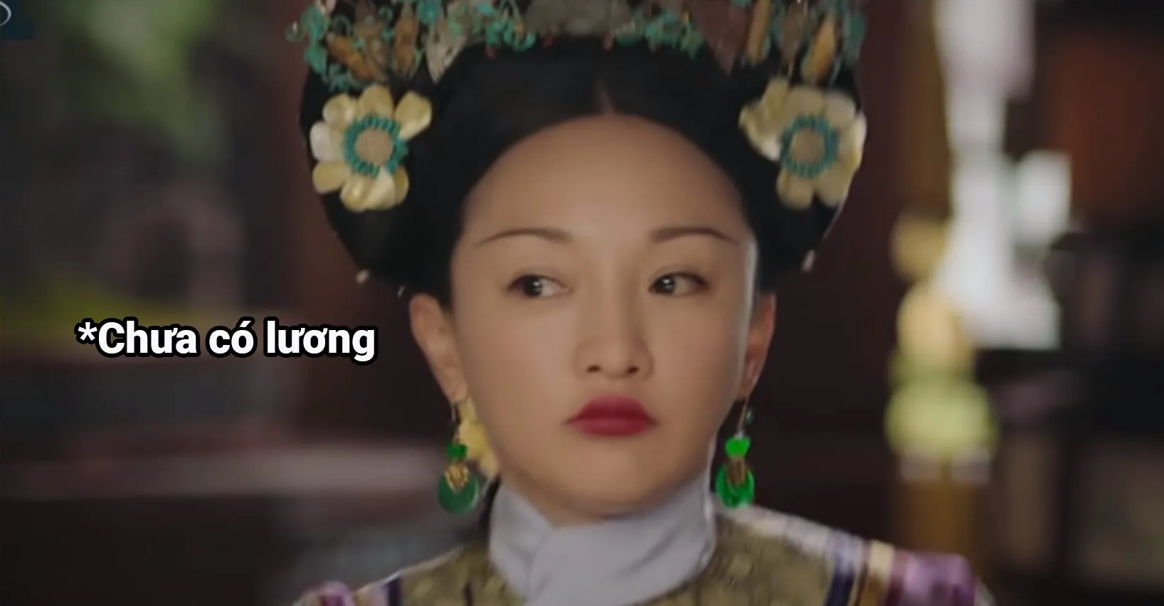 Bức meme ngóng trông lương về từng ngày từng giờ đầy khắc khoải
