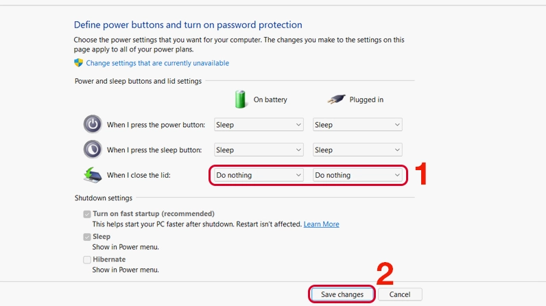 Hướng dẫn chi tiết cách tắt laptop bằng bàn phím trên hệ điều hành Windows nhanh chóng và hiệu quả 14 Các bước hoàn tất cài đặt chế độ tắt máy