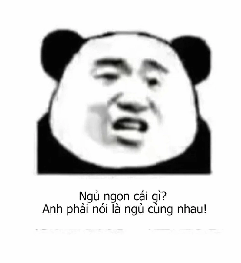 Các meme gấu trúc cảm xúc mạnh bạo