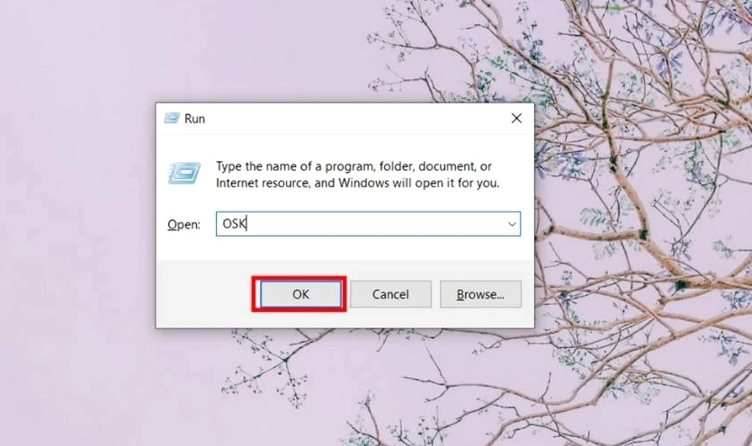 Hướng dẫn chi tiết cách bật bàn phím ảo trên laptop cực đơn giản 7 Cách bật bàn phím ảo trên laptop Lenovo bằng hộp thoại Run