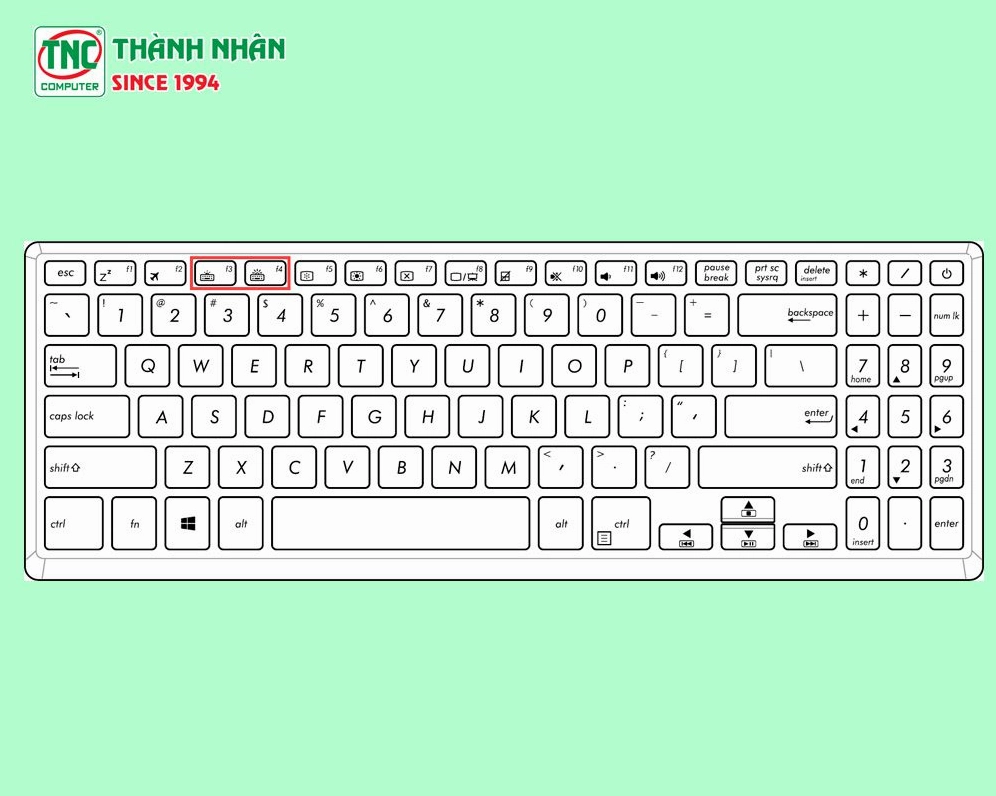 Hướng dẫn chi tiết cách bật đèn bàn phím laptop Asus nhanh chóng và đơn giản 22 cách bật đèn bàn phím laptop asus core i5