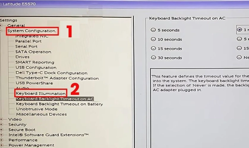 Cách bật đèn bàn phím laptop HP bằng Keyboard Illumination