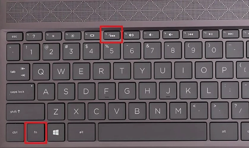 Cách bật đèn bàn phím laptop HP Probook