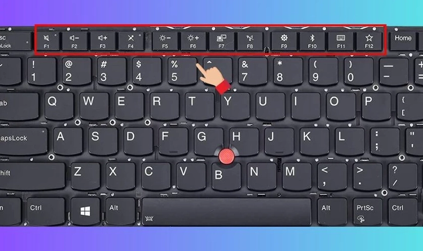 Cách bật đèn bàn phím laptop Lenovo bằng phím cứng