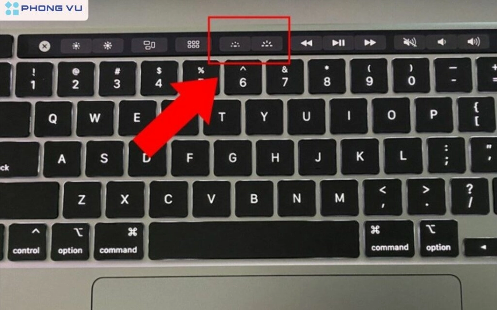 Cách bật, tắt đèn bàn phím trên MacBook