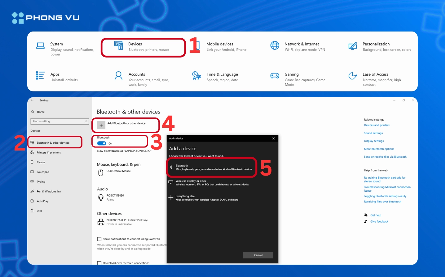 Hướng dẫn chi tiết cách cài đặt máy in cho laptop từ chuyên gia 2026 16 cach cai dat may in voi may tinh 06 2