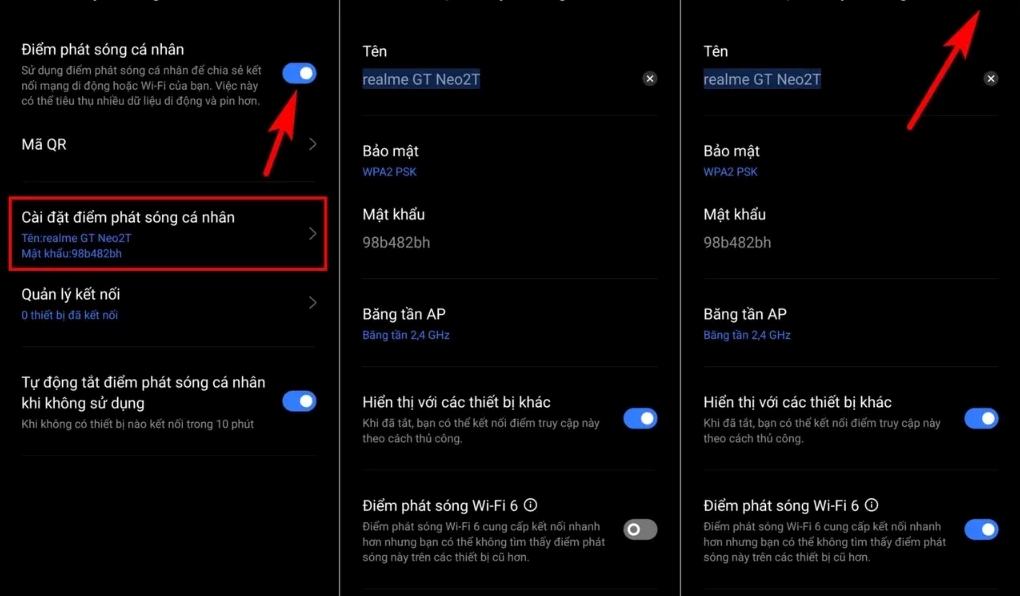 Cách chia sẻ WiFi từ điện thoại sang máy tính