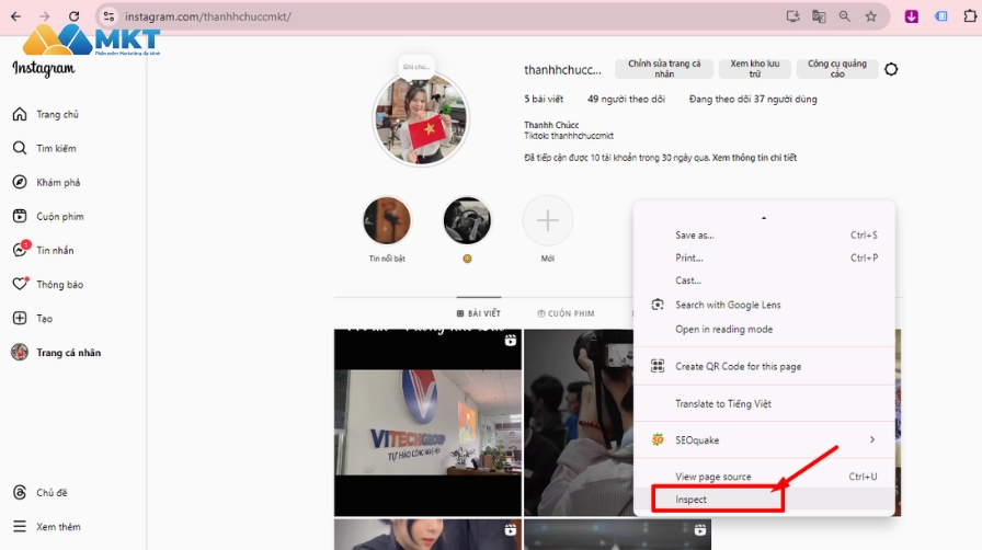 Hướng dẫn chi tiết cách nhắn tin trên Instagram bằng laptop đơn giản nhất 28 cách đăng story Instagram trên máy tính