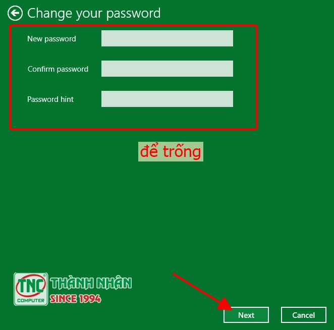 Hướng dẫn cách đổi pass laptop nhanh chóng an toàn năm 2026 17 Cách đổi mật khẩu laptop an toàn