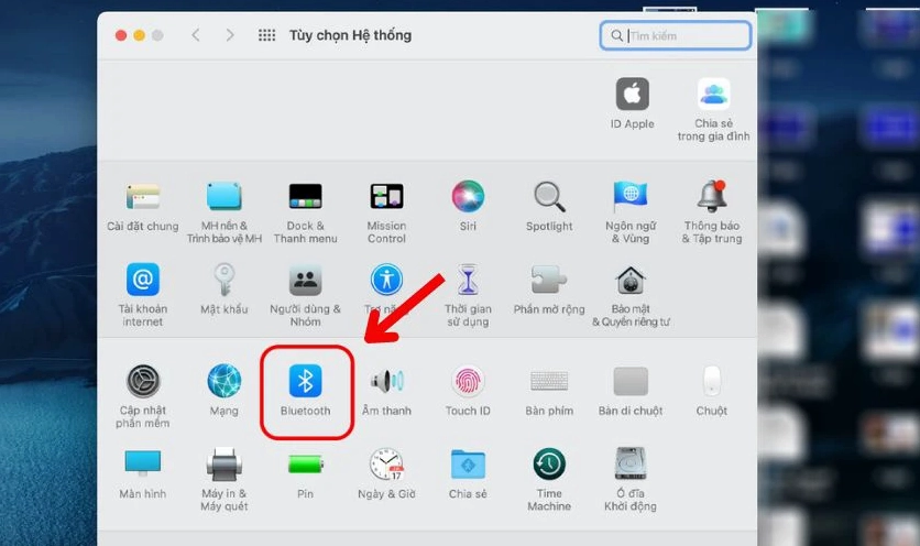 Cách kết nối bàn phím Bluetooth với laptop hệ MacOS