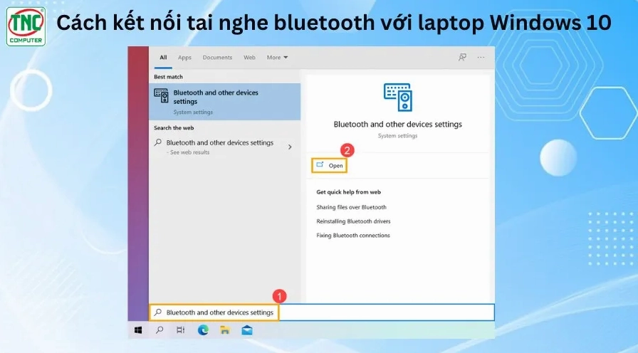 cách kết nối tai nghe bluetooth