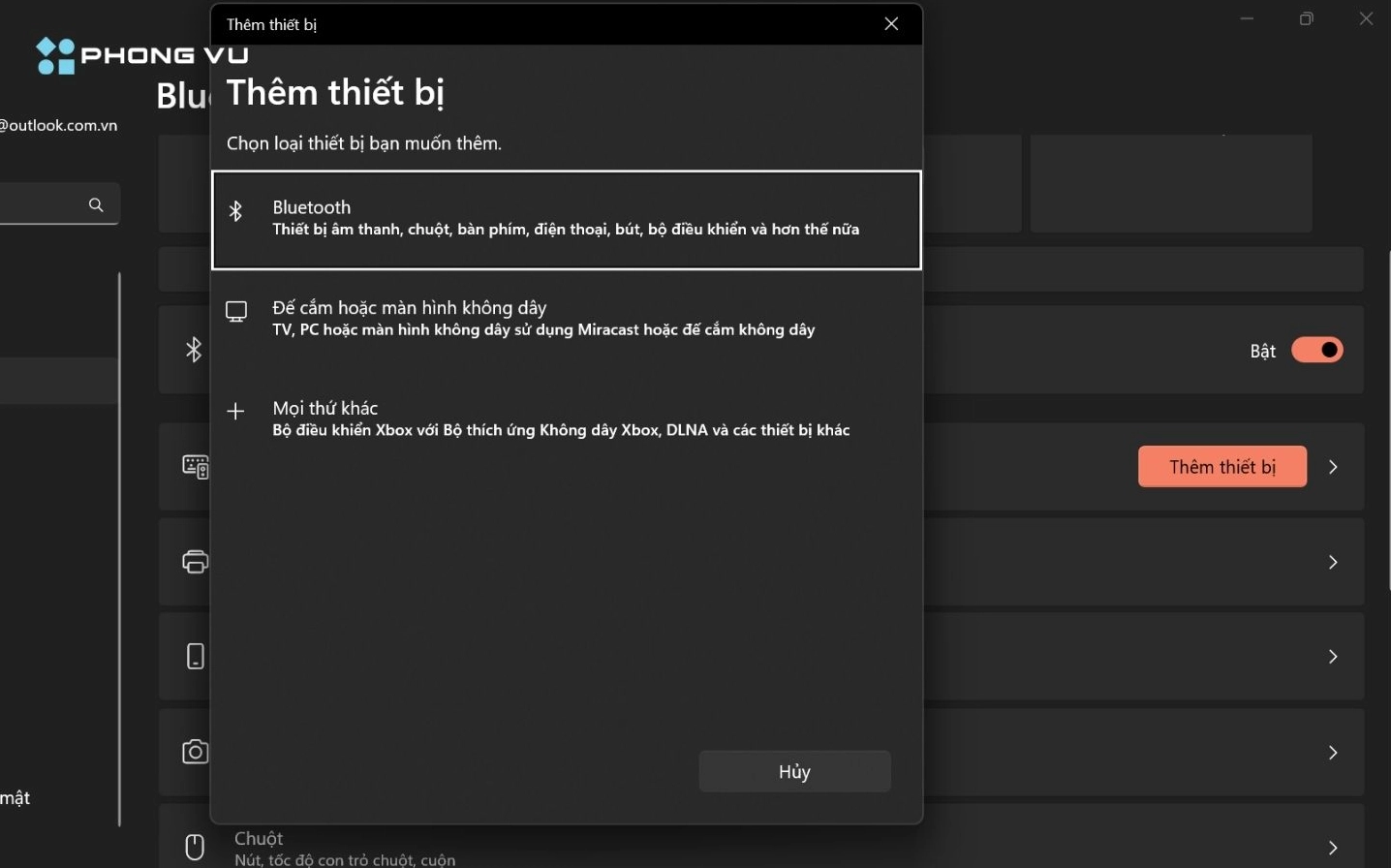 Cách kết nối tai nghe, loa Bluetooth trên Windows 11 chi tiết