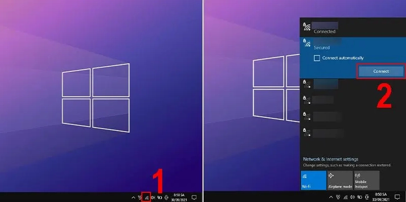 Hướng dẫn chi tiết cách quét mã qr wifi trên laptop nhanh chóng hiệu quả 1 Cách kết nối Wifi cho laptop