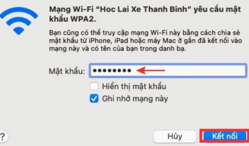 Hướng dẫn chi tiết cách kết nối wifi cho laptop nhanh chóng và hiệu quả 12 Cách kết nối WiFi cho MacBook