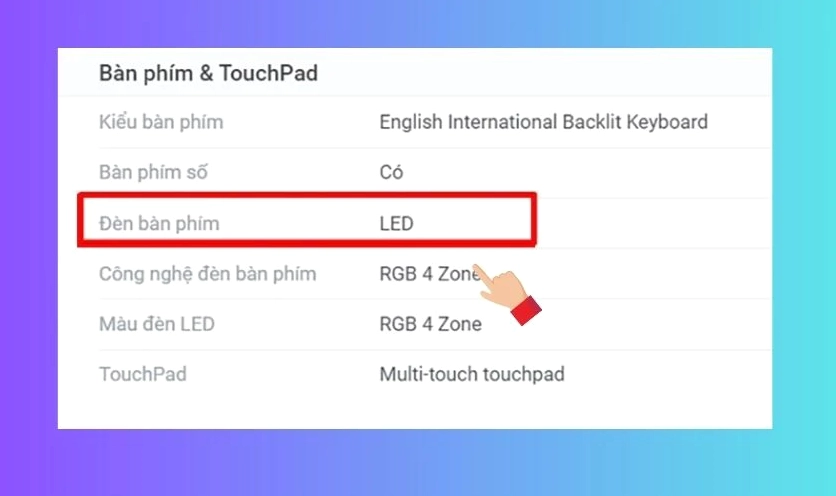 Cách kiểm tra có thể bật đèn bàn phím laptop Lenovo không