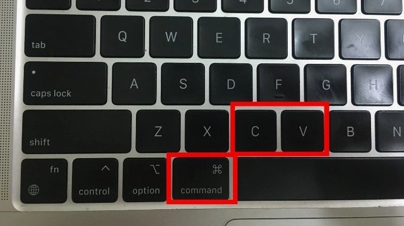 Cách sao chép trên máy tính MacBook bằng bàn phím
