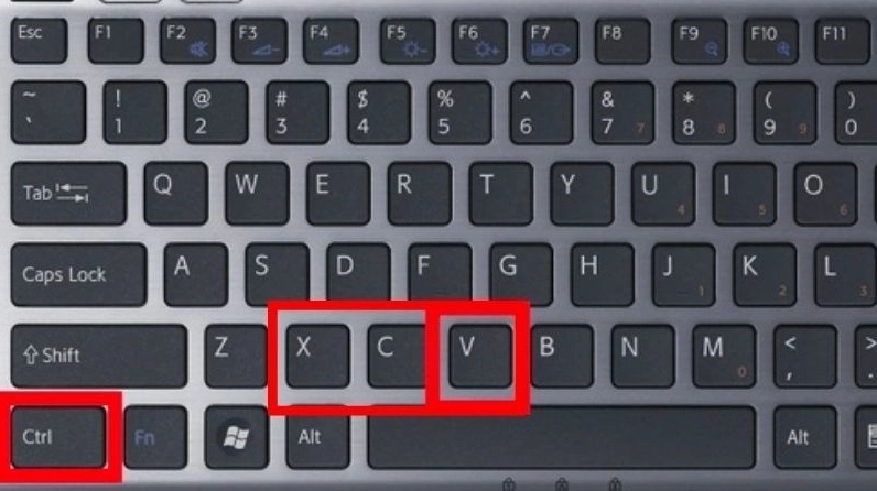 Cách sao chép trên máy tính Windows bằng bàn phím