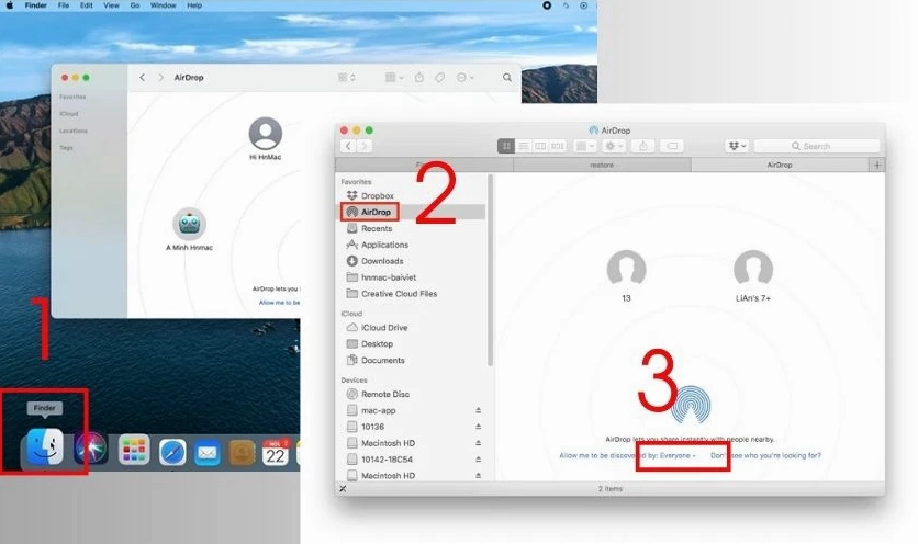 Hướng dẫn chi tiết cách truyền dữ liệu giữa 2 máy tính laptop hiệu quả nhất 15 Cách share dữ liệu giữa 2 máy tính MacBook