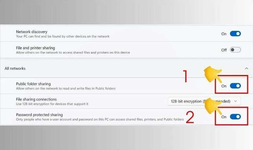 Hướng dẫn chi tiết cách truyền dữ liệu giữa 2 máy tính laptop hiệu quả nhất 19 Cách share dữ liệu giữa 2 máy tính mạng LAN