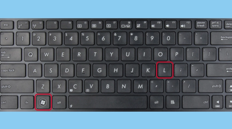 Cách tắt máy tính tạm thời bằng bàn phím