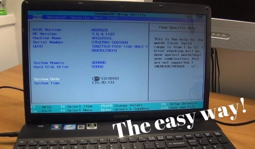 Hướng dẫn chi tiết cách boot laptop HP vào BIOS và Boot Menu nhanh chóng 28 Cách truy cập Menu BIOS và BOOT trên laptop Sony Vaio