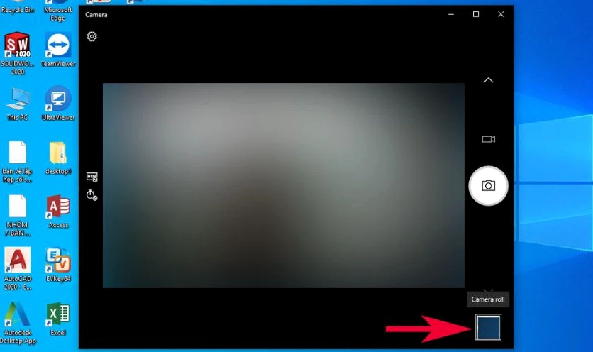 Cách xem lại hình ảnh đã chụp bằng camera trên laptop