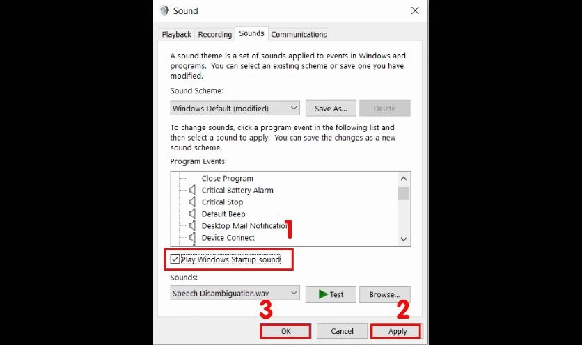 Hướng dẫn chi tiết cách làm cho laptop chạy mượt hơn trên hệ điều hành Windows 7 20 Cài đặt Sound Effect là cách tăng tốc máy tính Win 7, 10, 11