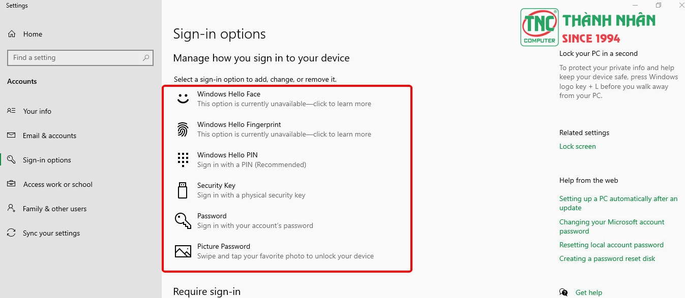 Hướng dẫn cách đổi pass laptop nhanh chóng an toàn năm 2026 19 Cài lại mật khẩu máy tính khi quên