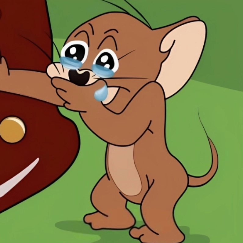 Cảm xúc dạt dào trong meme chuột jerry khóc nức nở