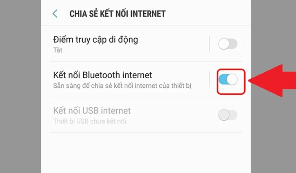 chia sẻ Wi-Fi từ điện thoại sang máy tính bằng Bluetooth
