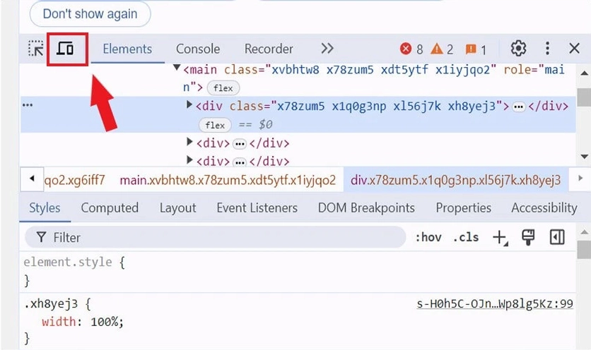 Hướng dẫn chi tiết cách nhắn tin trên Instagram bằng laptop đơn giản nhất 26 Chọn biểu tượng như ảnh