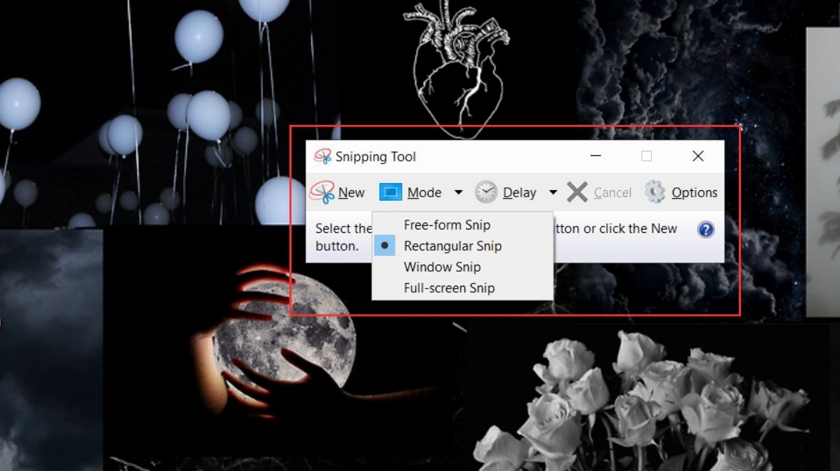 Chọn chế độ chụp Mode