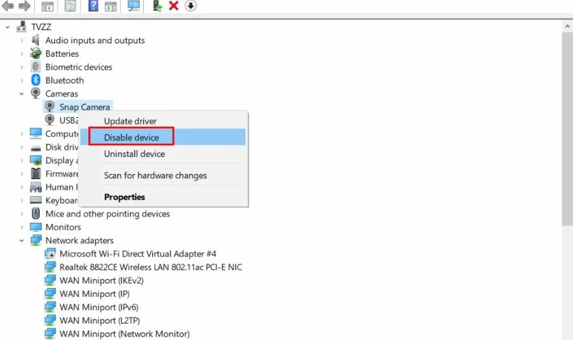 Hướng dẫn chi tiết cách làm cho laptop chạy mượt hơn trên hệ điều hành Windows 7 33 Chọn Disable device để lloại bỏ các thiết bị không cần thiết
