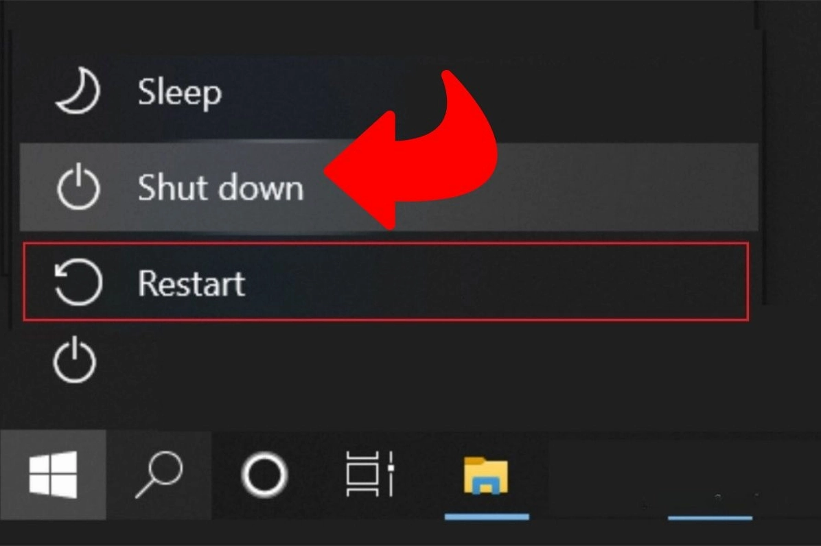 Hướng dẫn chi tiết cách tắt máy tính laptop khi bị đơ an toàn nhất năm 2026 12 Chọn lệnh tắt máy an toàn