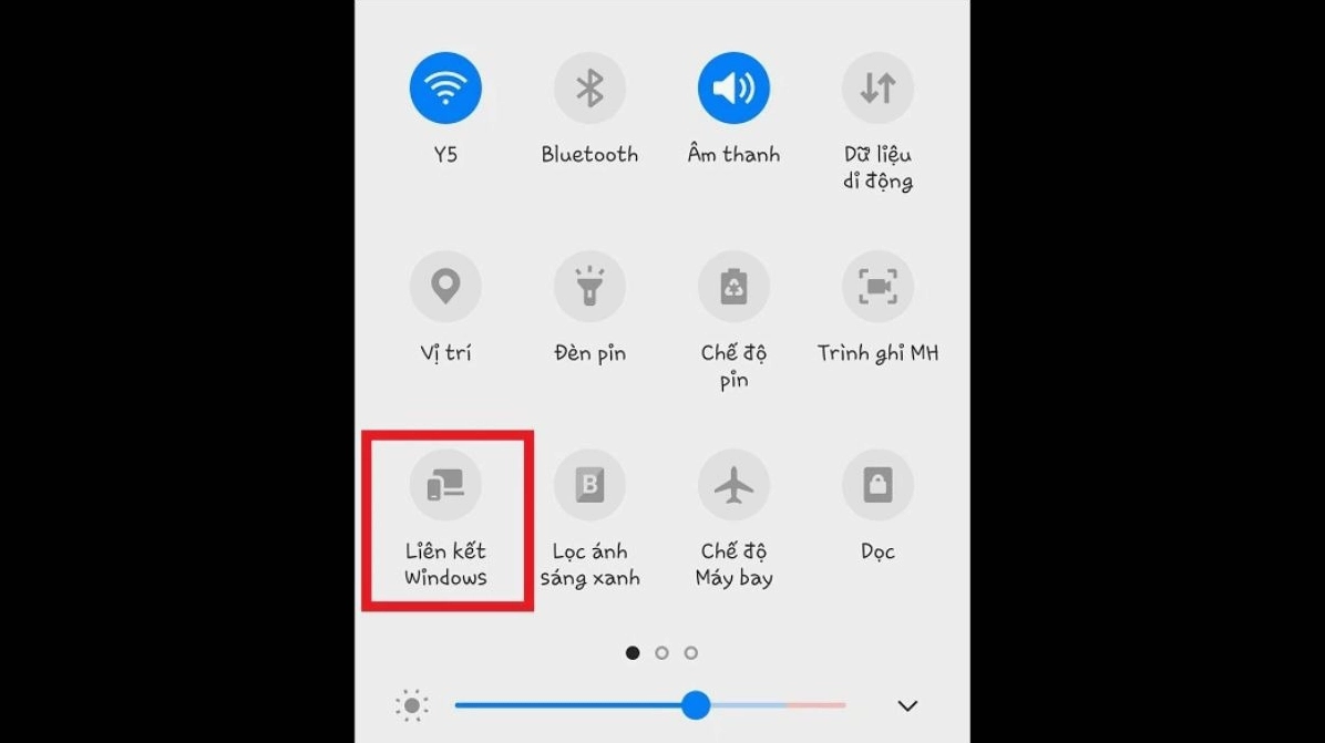 Chọn Liên kết với Windows