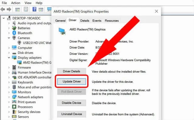 Hướng dẫn chi tiết cách bật camera trên laptop nhanh chóng và hiệu quả 25 Chọn mục Display adapter