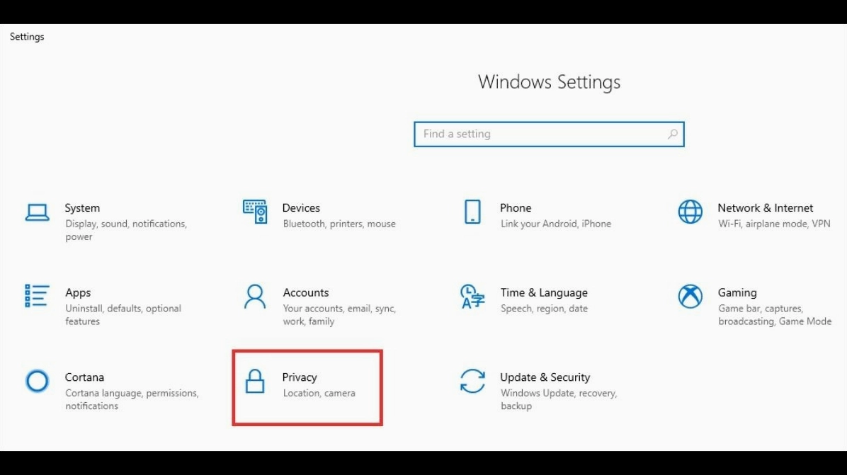 Hướng dẫn chi tiết cách làm wifi mạnh hơn cho laptop hiệu quả nhất năm 2026 6 Chọn Privacy