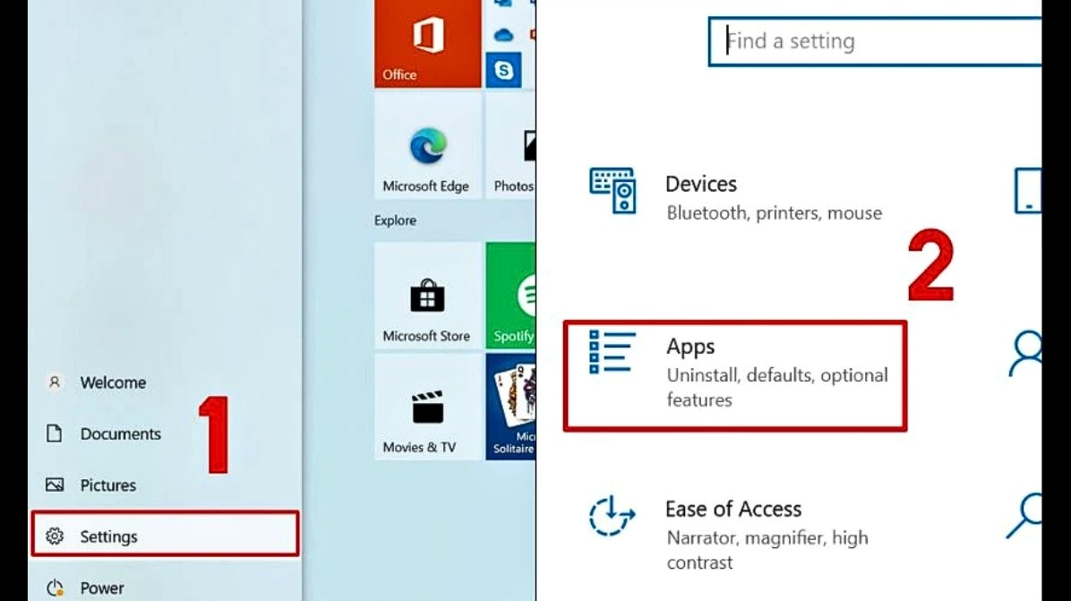 Hướng dẫn chi tiết cách chiếu màn hình điện thoại lên laptop nhanh chóng và ổn định 13 Click vào Apps