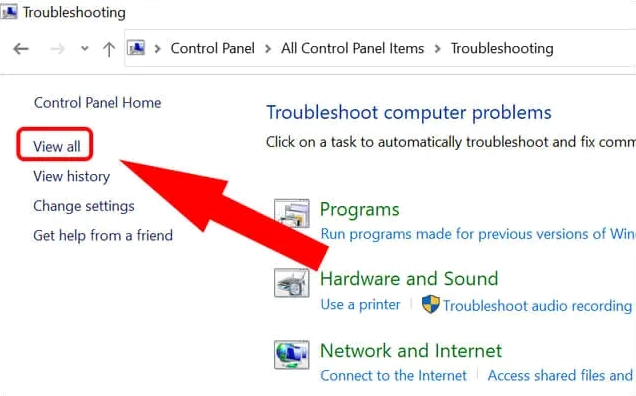 Hướng dẫn chi tiết cách bật camera trên laptop nhanh chóng và hiệu quả 15 Click vào View all