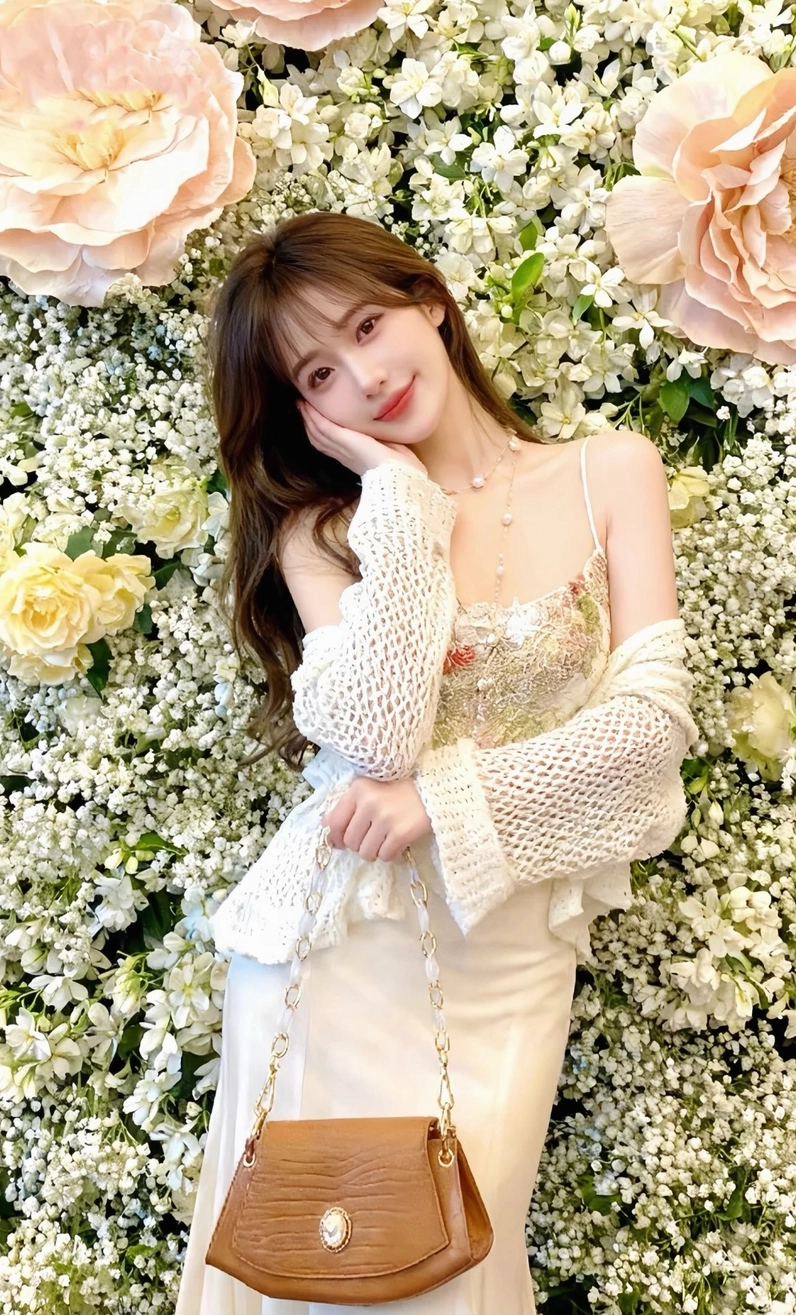 Cô gái xinh đẹp tỏa sáng rạng rỡ trong bộ váy quyến rũ