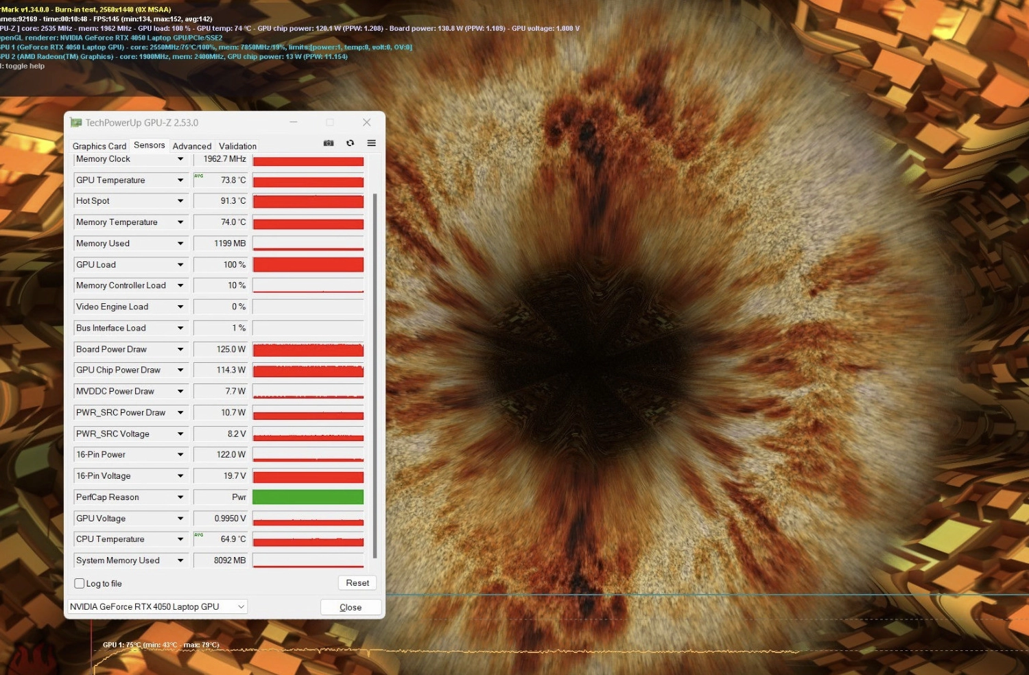Công cụ kiểm tra áp lực card đồ họa chuyên sâu