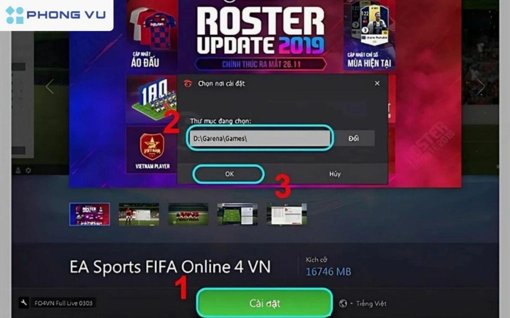 Hướng dẫn chi tiết cách tải fifa trên laptop an toàn và hiệu quả nhất năm 2026 11 Cửa sổ thông báo xác nhận việc lưu trữ các tệp tin sau khi đã giải nén